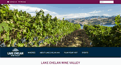 Desktop Screenshot of lakechelanwinevalley.com